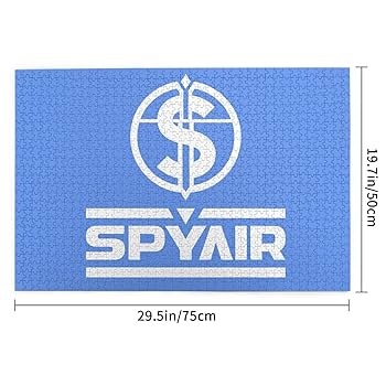 Amazon | スパイエアー Spyair ロゴ 人気ジグソーパズル1000